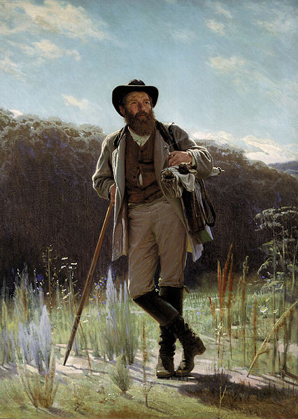 Portrait of painter Ivan ShishkinPortrait of painter Ivan Shishkin